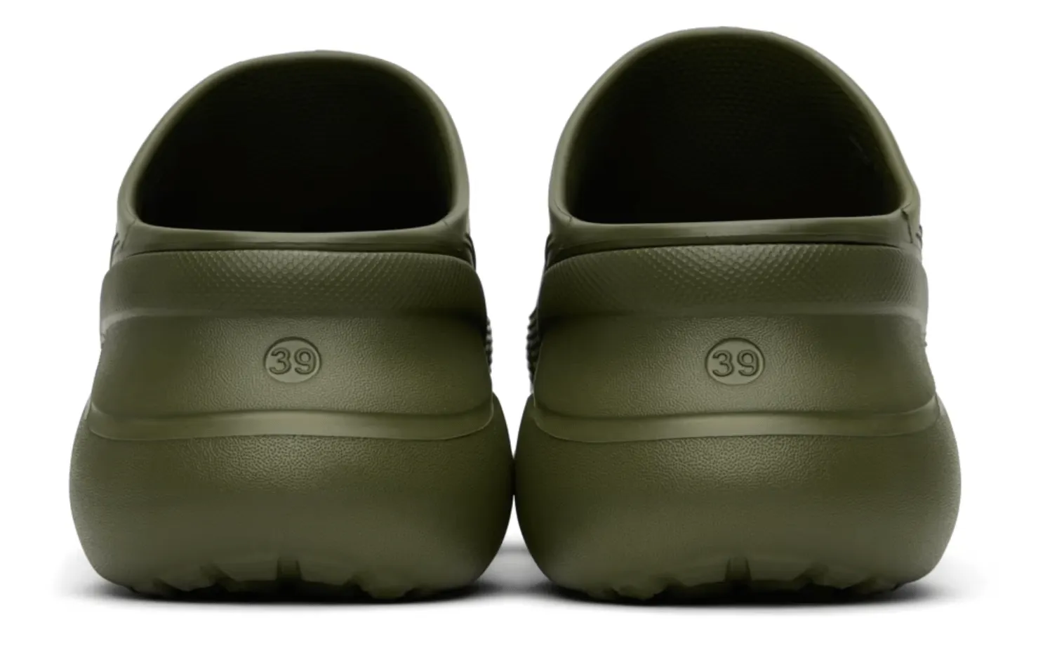 Balenciaga Clog Mules Khaki Green