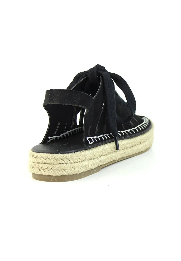 Black Peep Toes Sandals