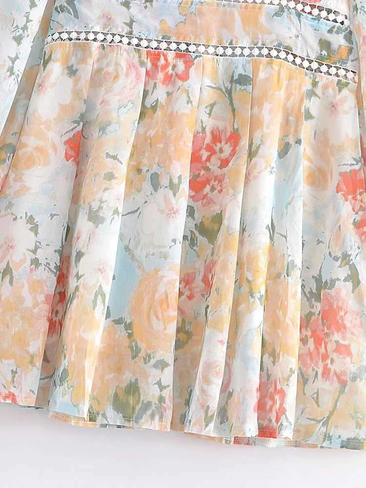 Boho Mini Dress, Sundress, Adella
