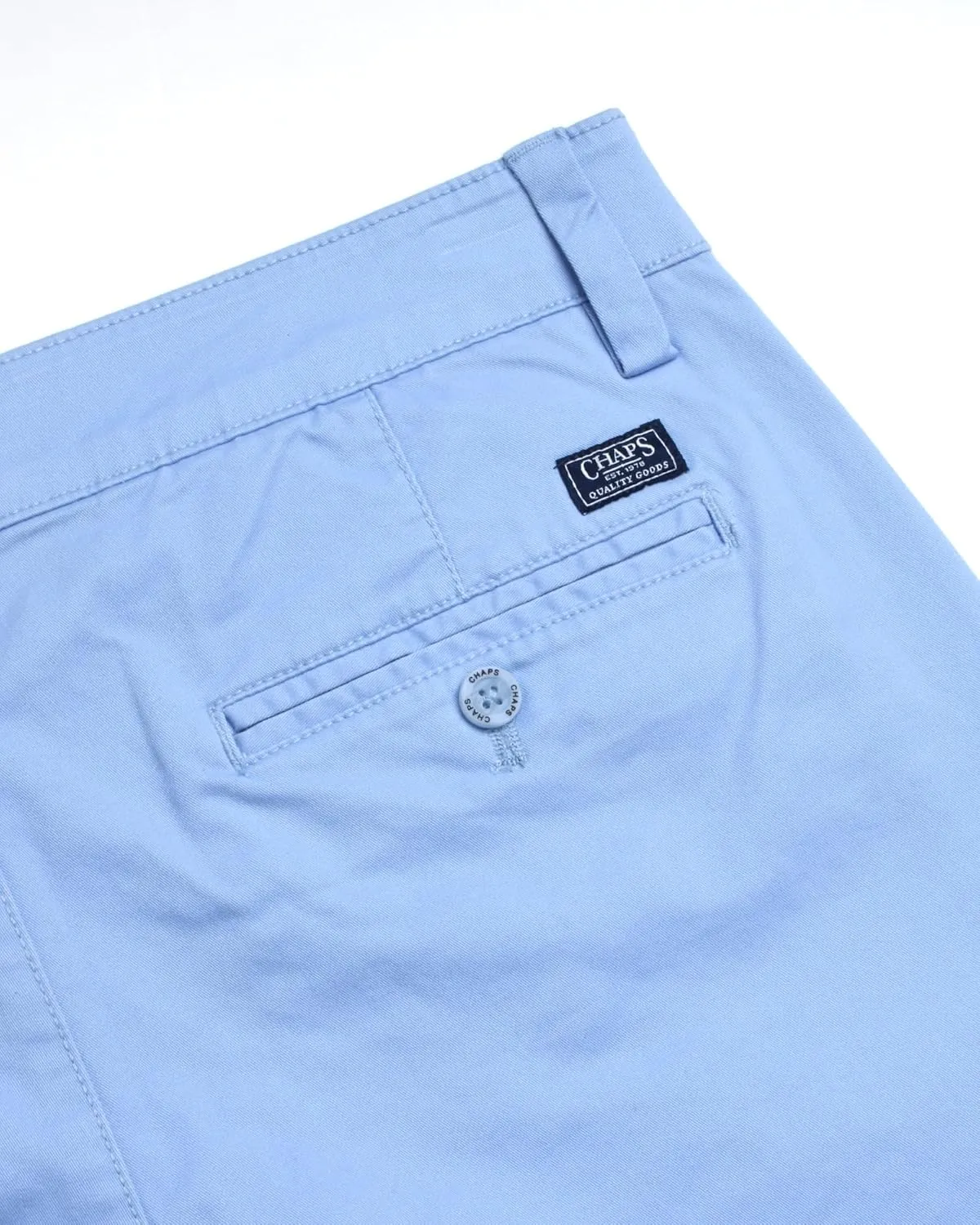 Chaps Men's Pants - Straight Fit 5-Pocket Comfort Stretch Chino Pants for Men - Men's Fashion Straight Leg Cotton Chinos