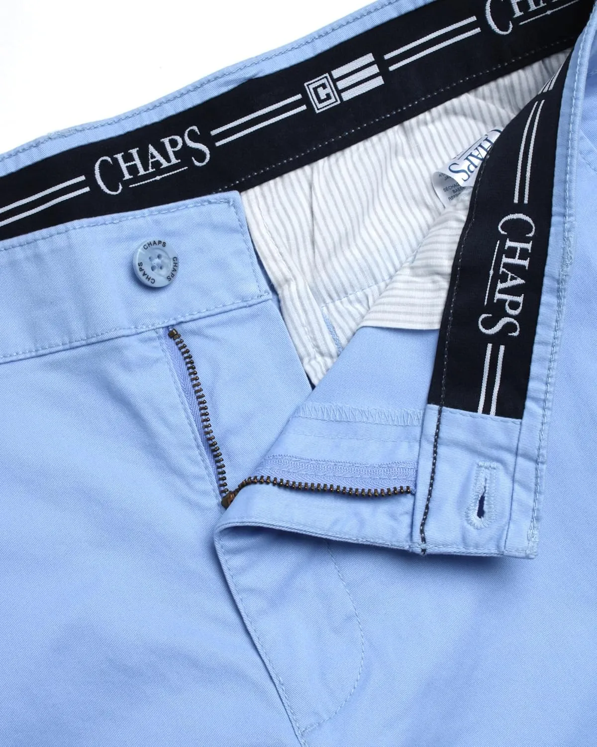Chaps Men's Pants - Straight Fit 5-Pocket Comfort Stretch Chino Pants for Men - Men's Fashion Straight Leg Cotton Chinos