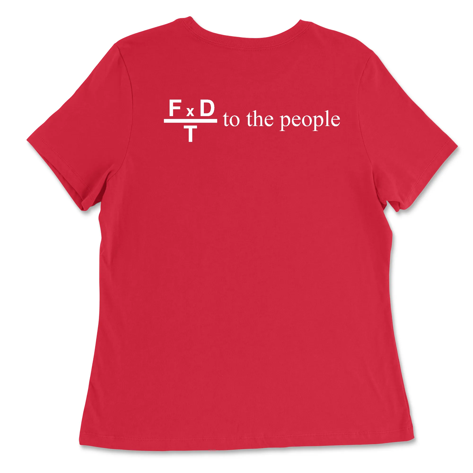 Commonwealth CrossFit Power to the People Womens - Relaxed Jersey T-Shirt
