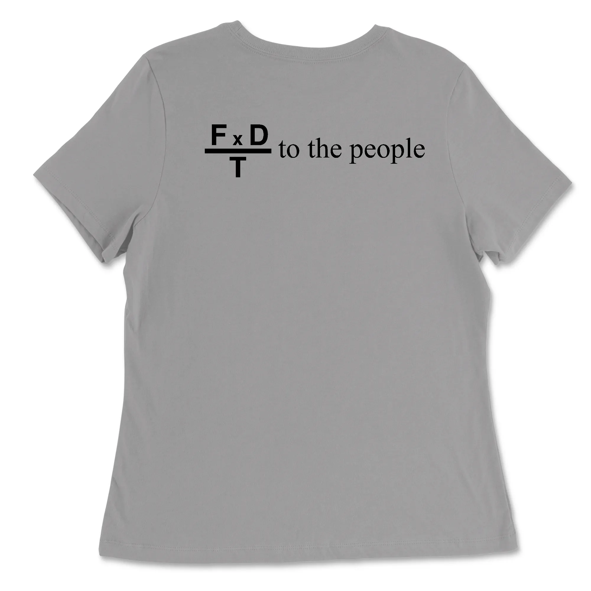 Commonwealth CrossFit Power to the People Womens - Relaxed Jersey T-Shirt