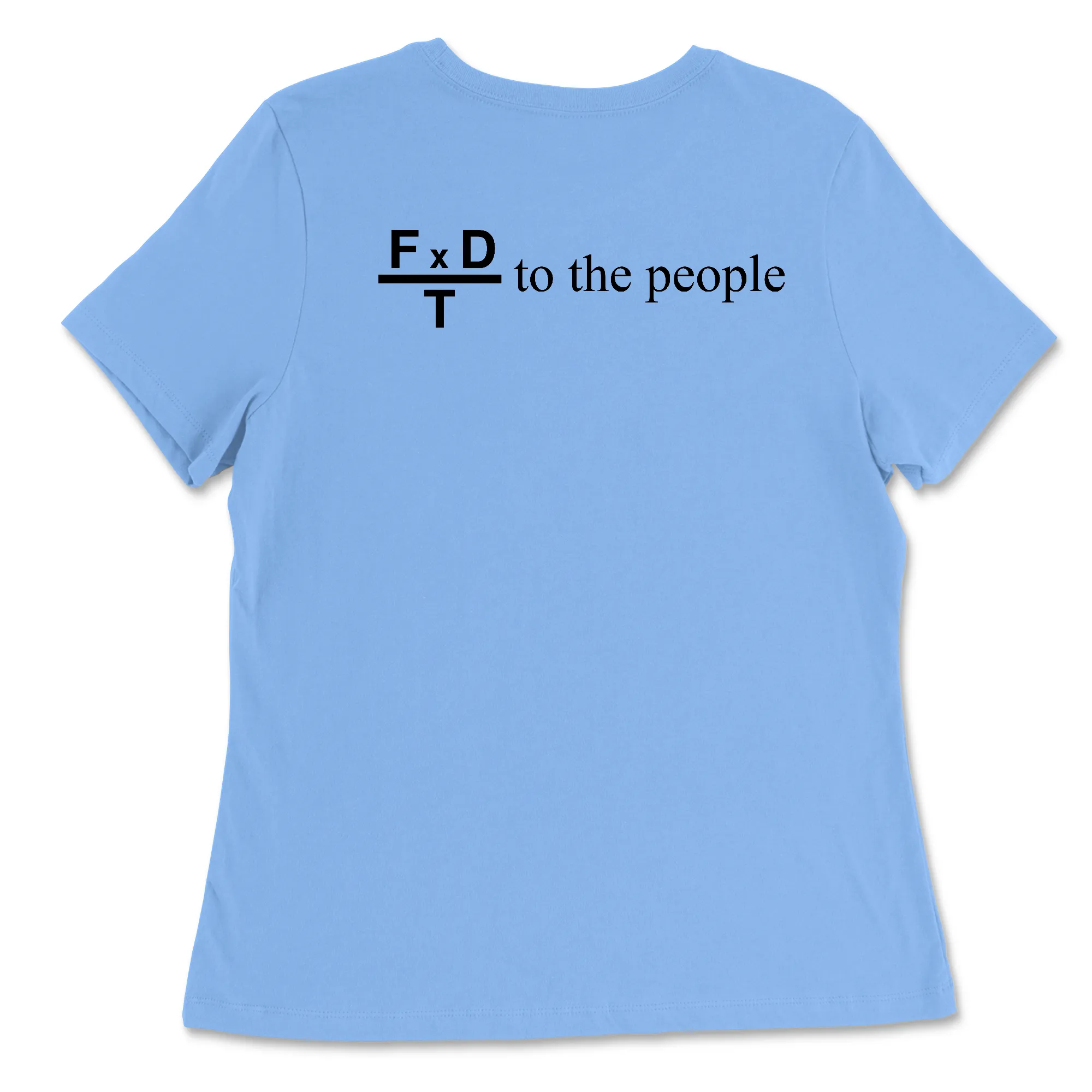 Commonwealth CrossFit Power to the People Womens - Relaxed Jersey T-Shirt