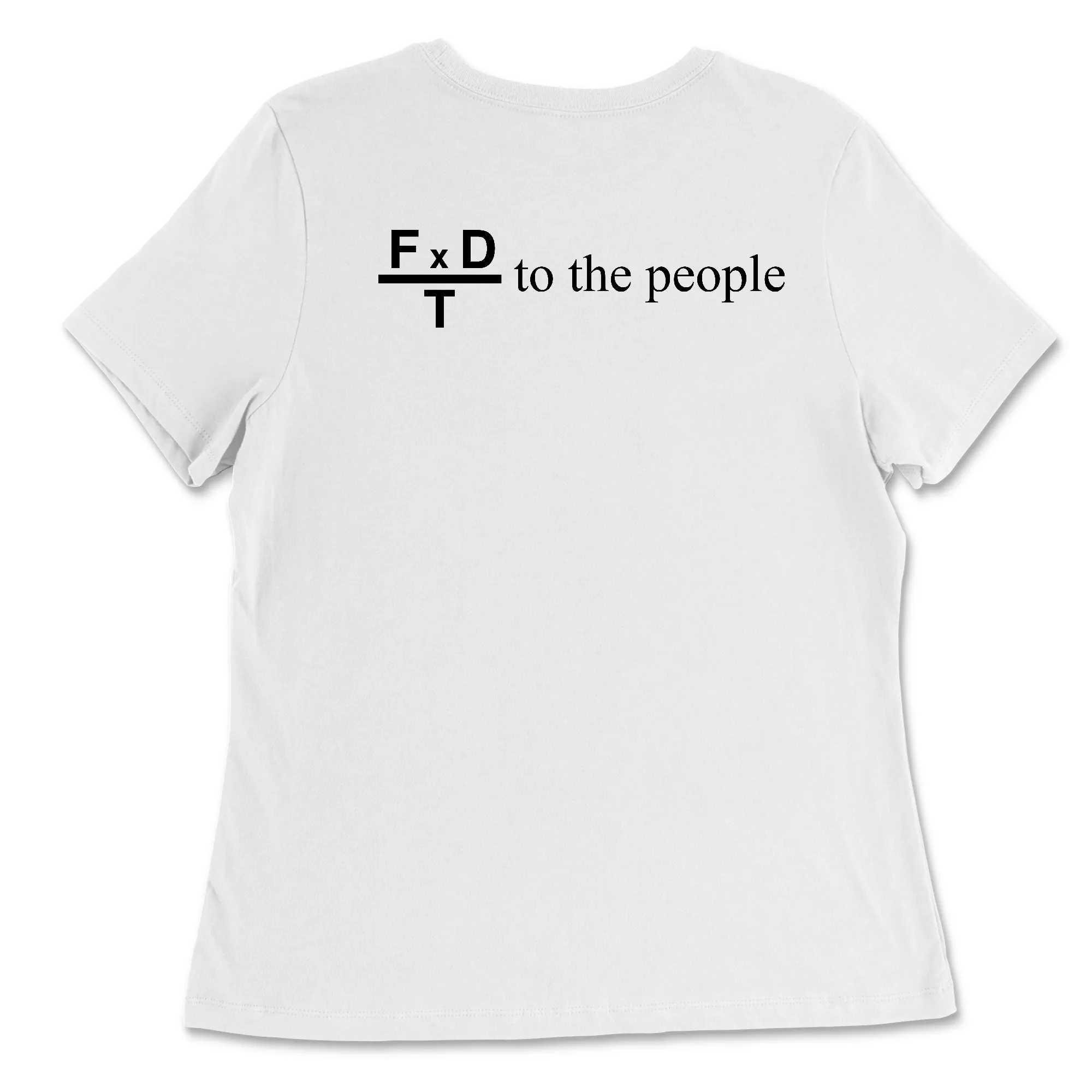 Commonwealth CrossFit Power to the People Womens - Relaxed Jersey T-Shirt