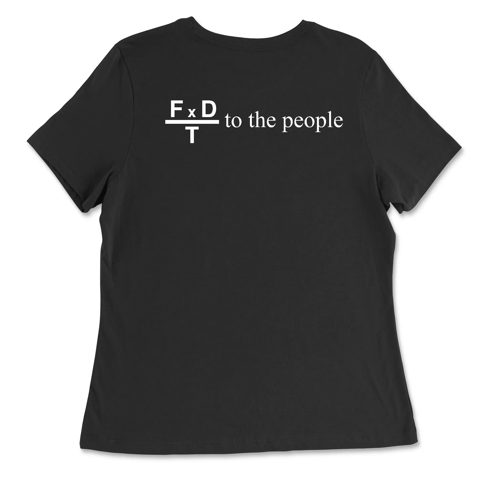 Commonwealth CrossFit Power to the People Womens - Relaxed Jersey T-Shirt