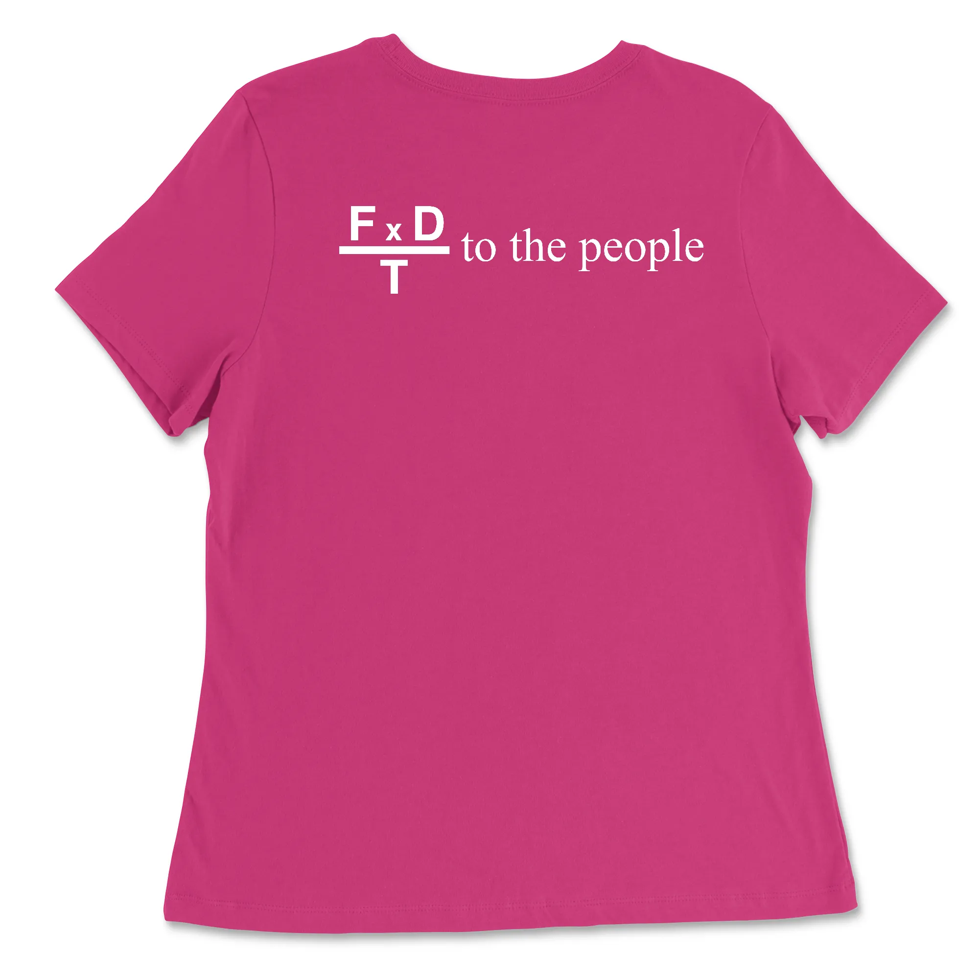 Commonwealth CrossFit Power to the People Womens - Relaxed Jersey T-Shirt