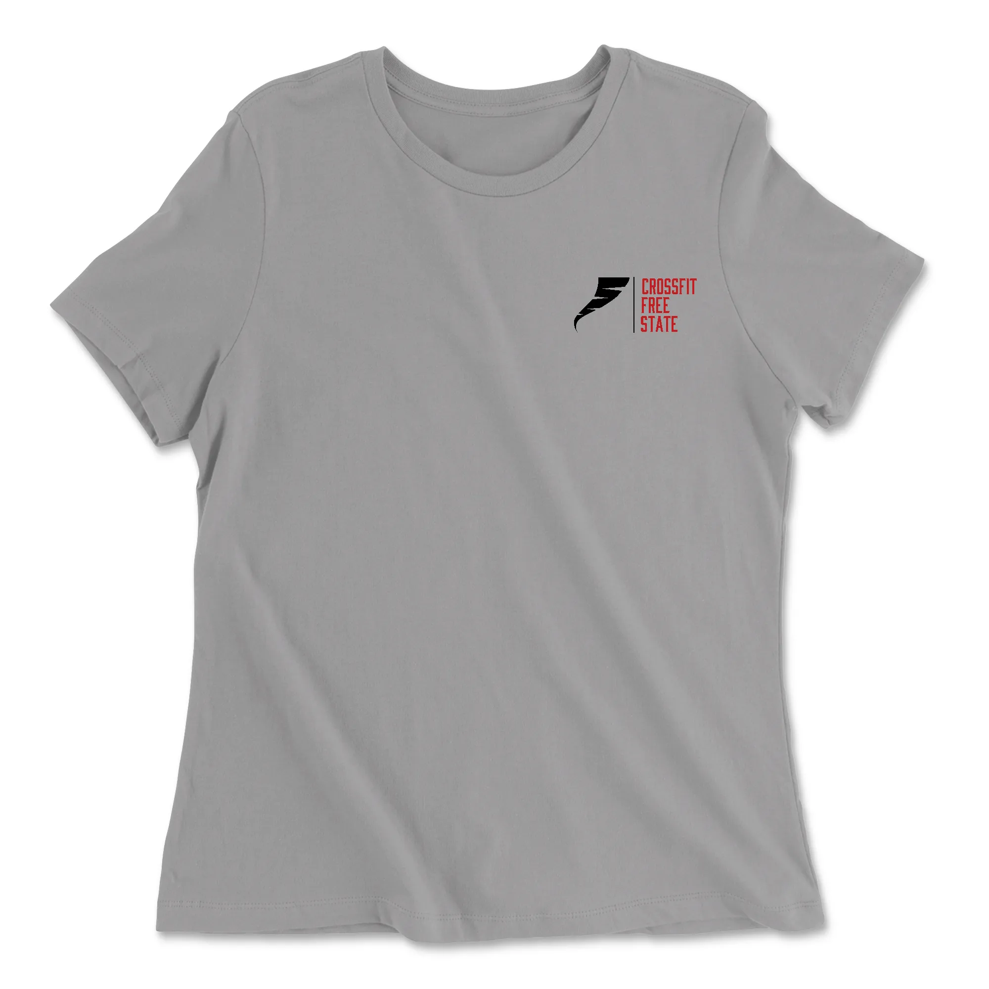 CrossFit Free State Pocket (Black) Womens - Relaxed Jersey T-Shirt