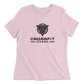CrossFit Greer One Color (Black) Womens - Relaxed Jersey T-Shirt