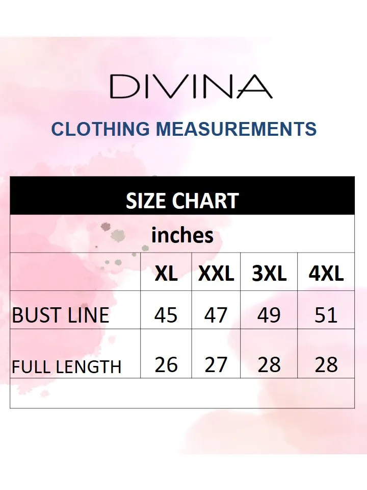 Divina Plus Size Tweed Blouse Top with Trimmings