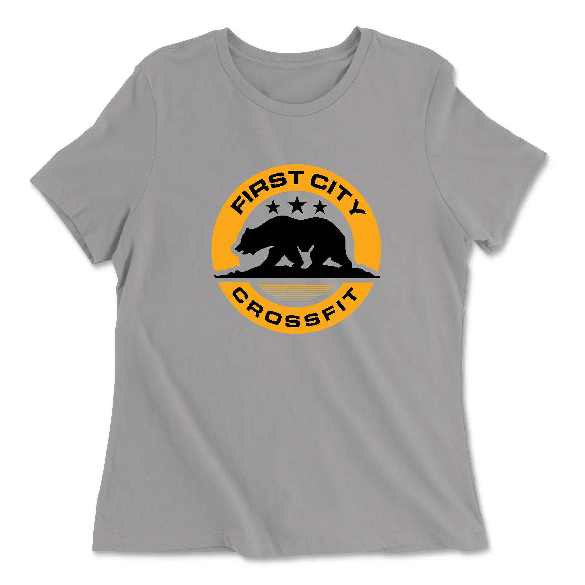 First City CrossFit Classic Womens - Relaxed Jersey T-Shirt