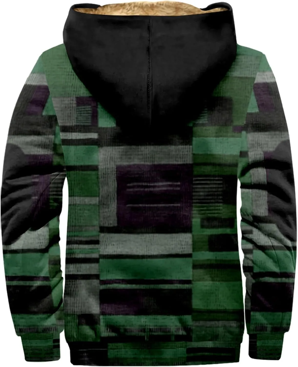 Gentle Casual Novelty Coats Long Sleeve Zipper Hooded Comfortable Fit Coat Outerwear Coats for Men