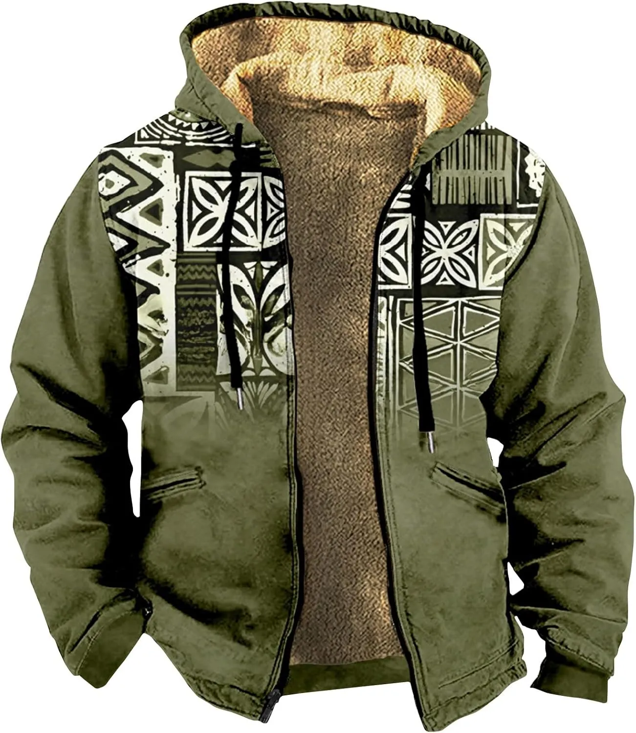 Gentle Fashion Outdoor Jacket Long Sleeve Zipper Hooded Comfortable Fit Coat Cycling Jackets for Men