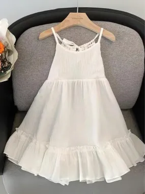 Girls Enchanted Ruffle Tiered Sundress