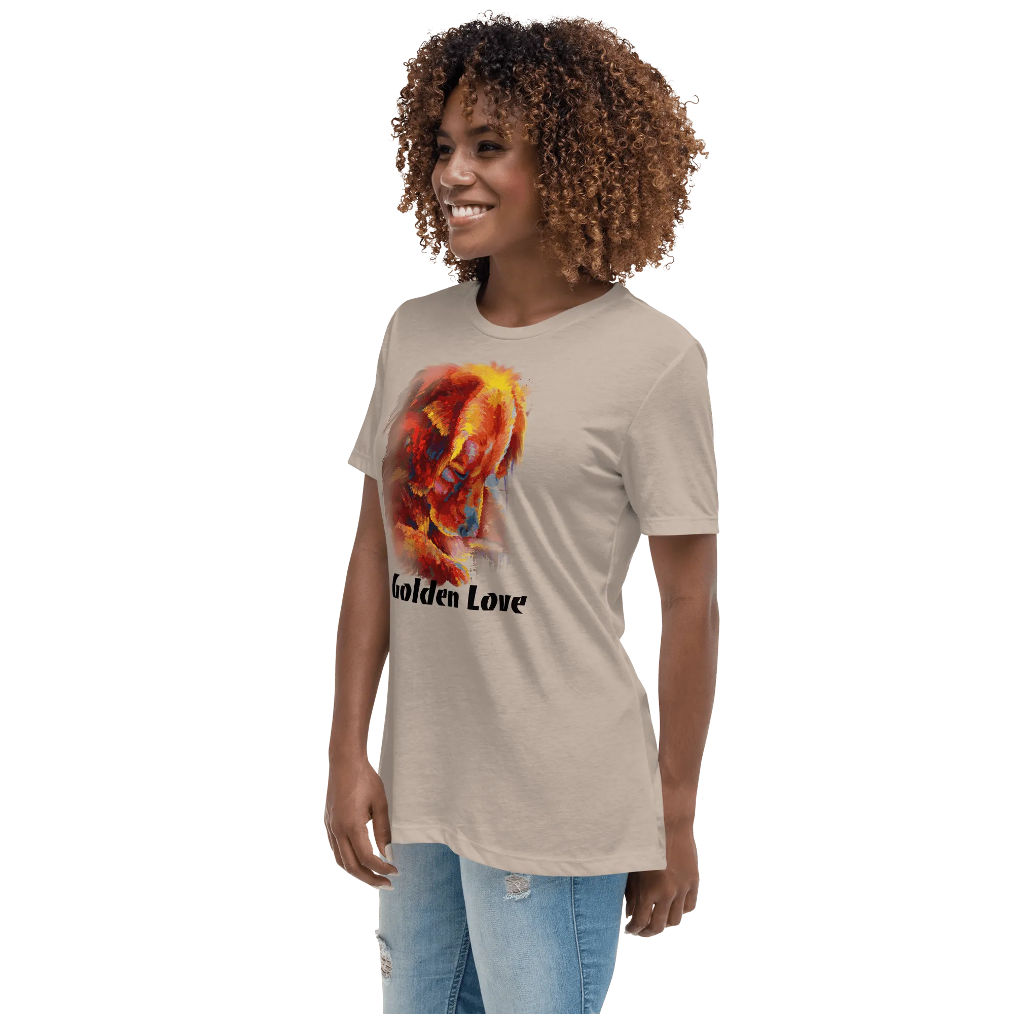 Golden Love Relaxed T-Shirt