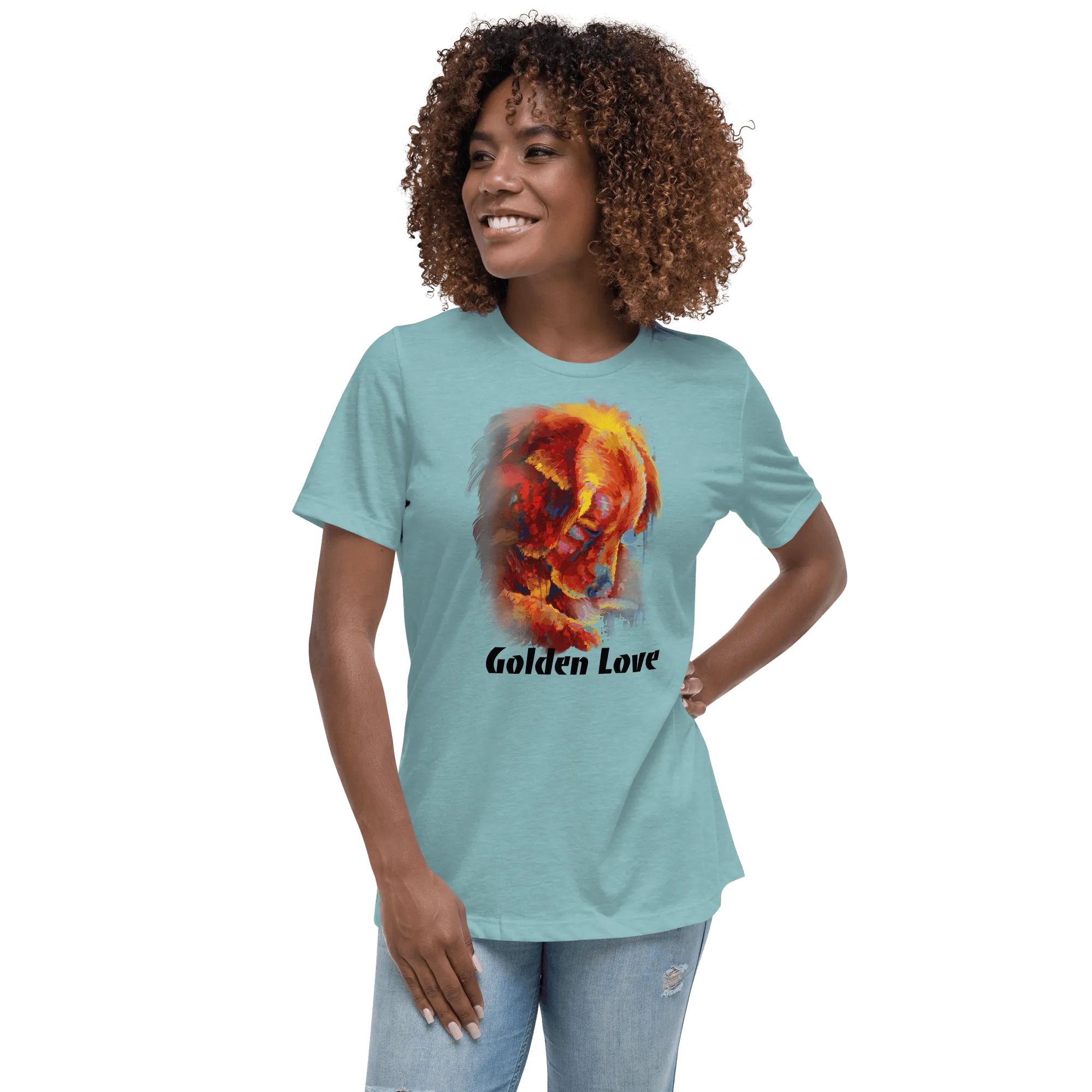Golden Love Relaxed T-Shirt