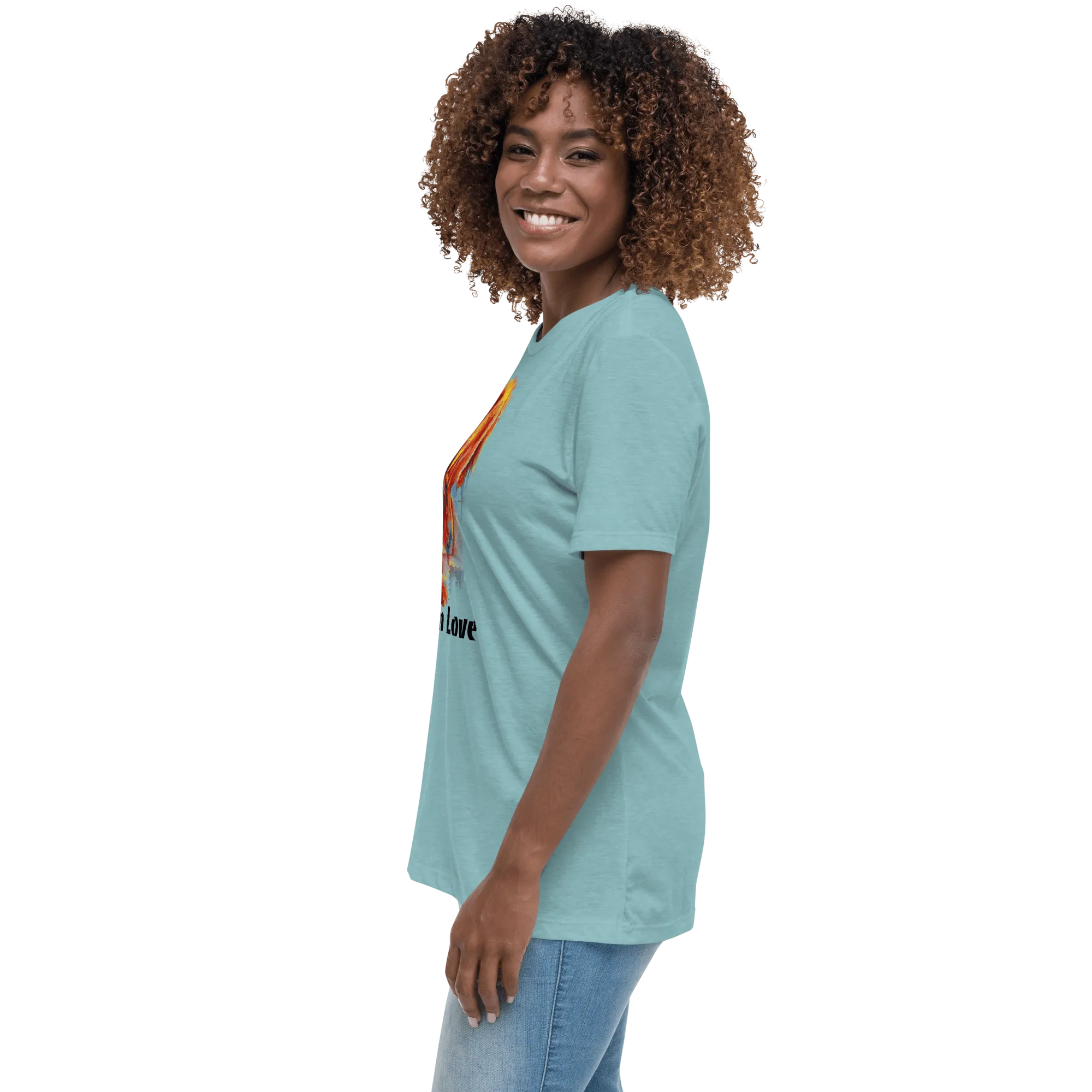 Golden Love Relaxed T-Shirt