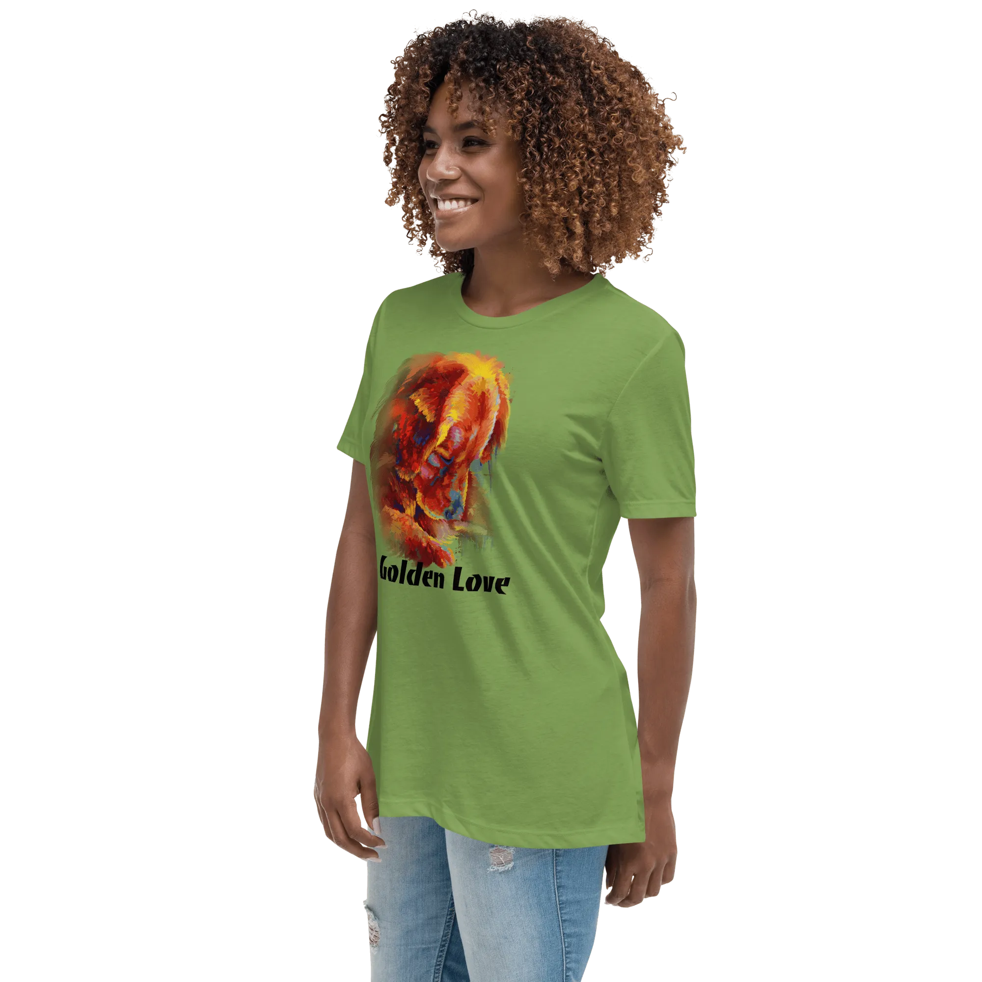 Golden Love Relaxed T-Shirt