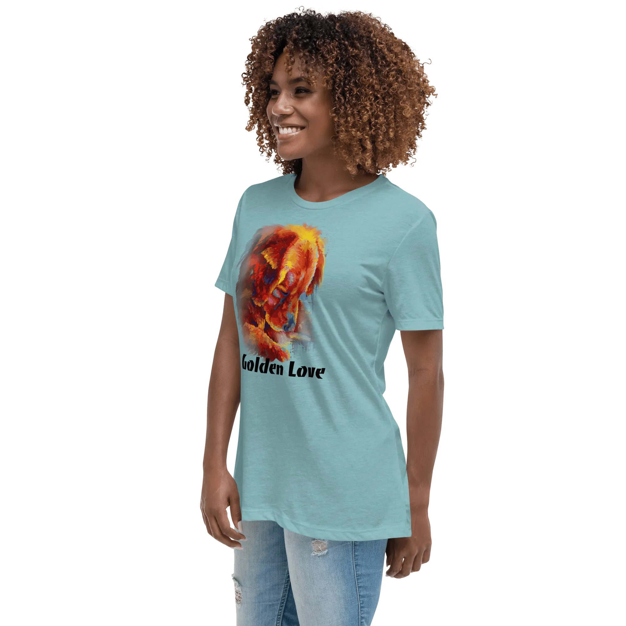 Golden Love Relaxed T-Shirt