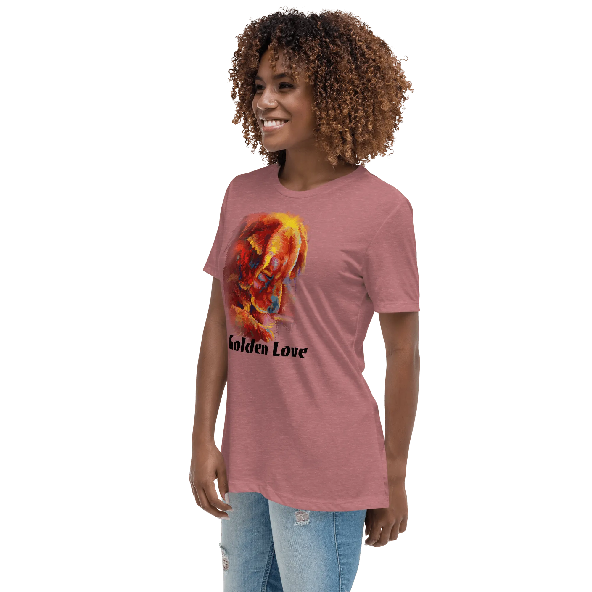 Golden Love Relaxed T-Shirt
