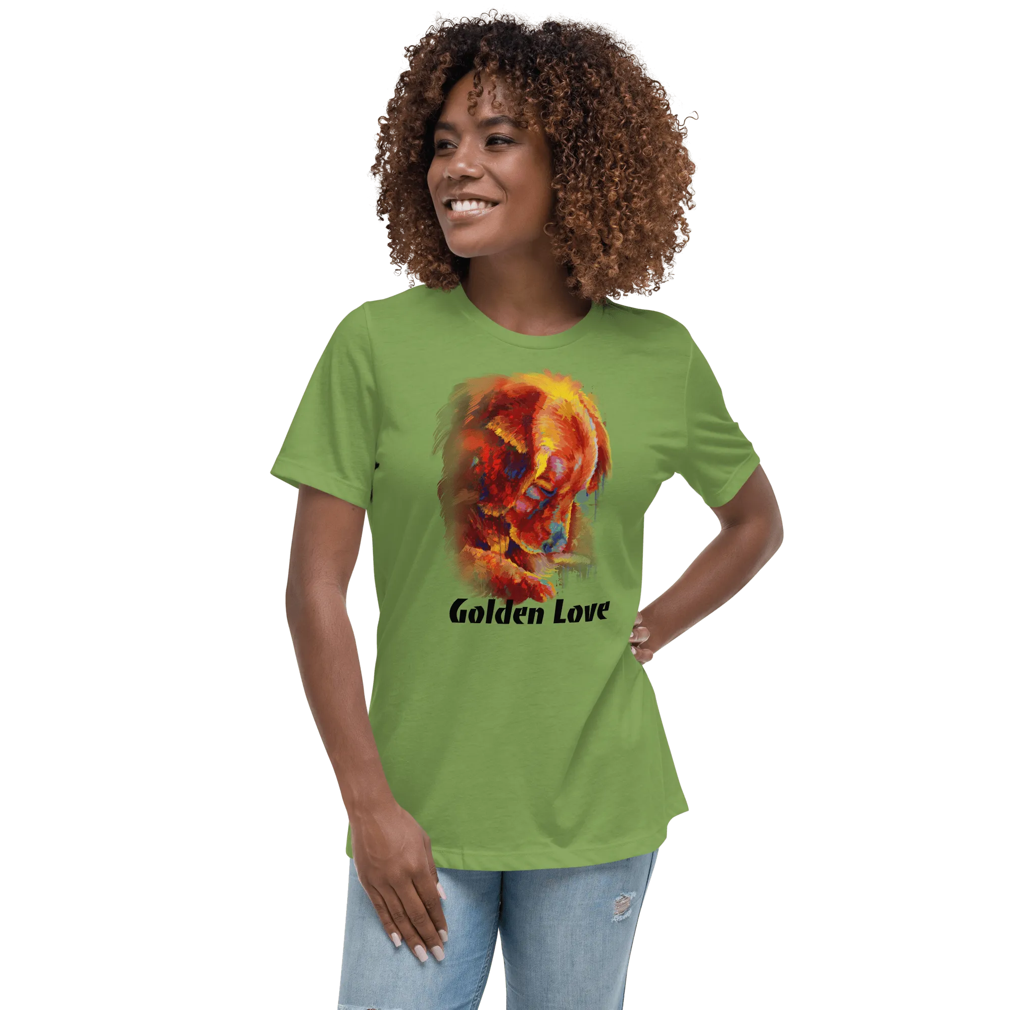 Golden Love Relaxed T-Shirt