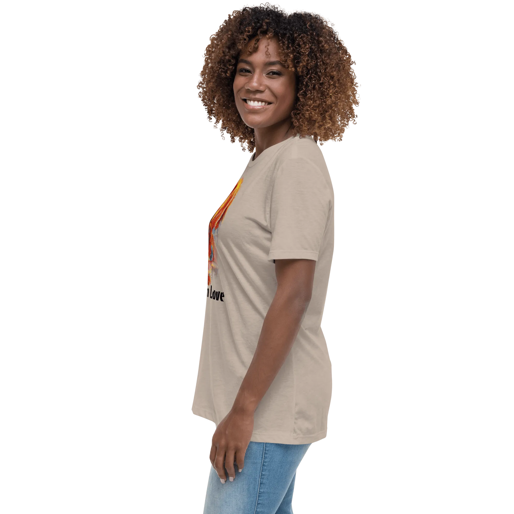 Golden Love Relaxed T-Shirt