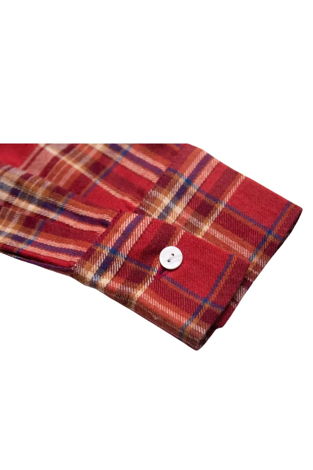 ‘Lauren’ Casual Collar Plaid Shirt