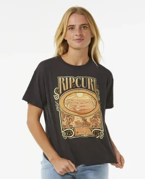 Long Days Relaxed T-Shirt in Washed Black