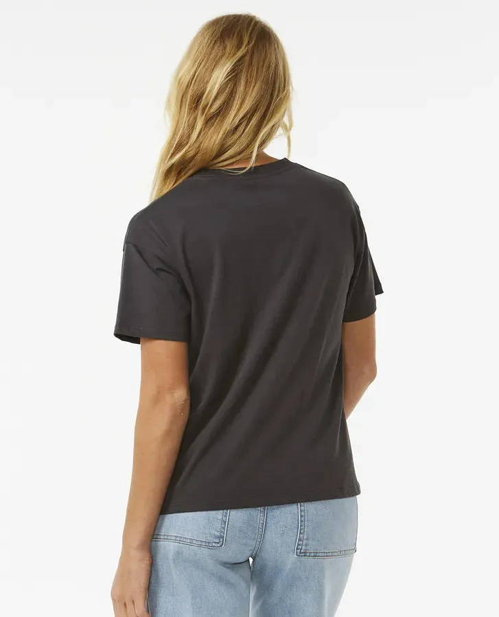 Long Days Relaxed T-Shirt in Washed Black