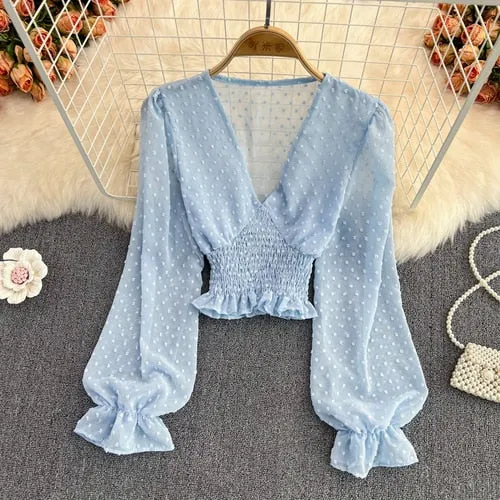 Long Sleeve Crop Top