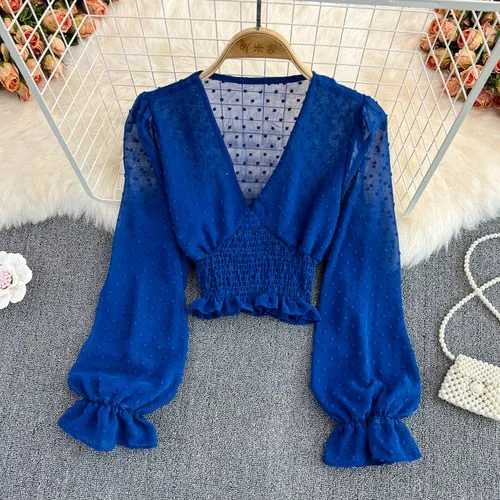 Long Sleeve Crop Top