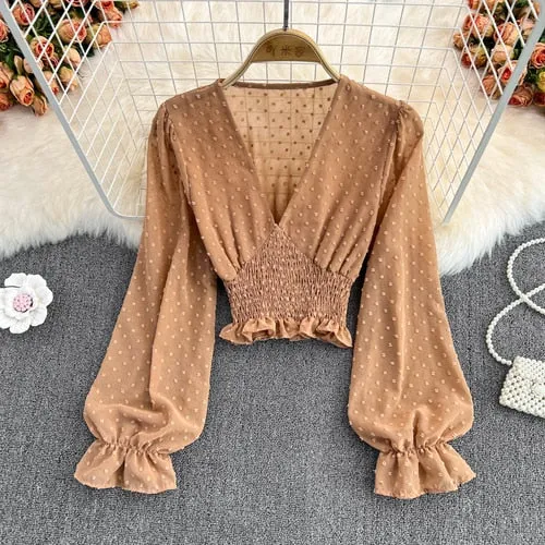 Long Sleeve Crop Top