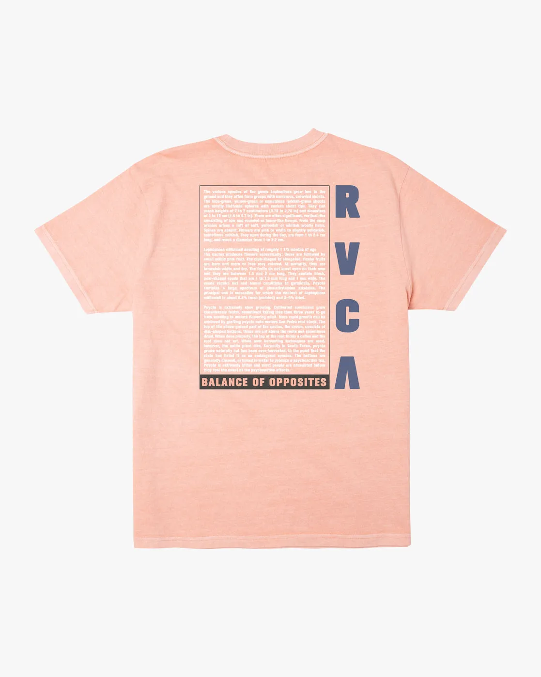 Lophophora Tee - Peach