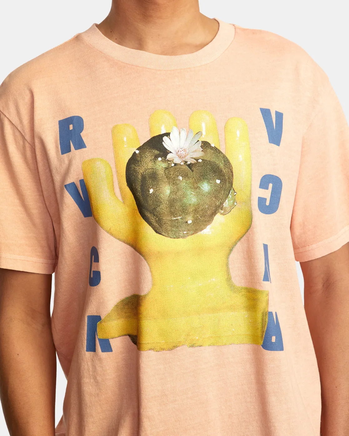 Lophophora Tee - Peach