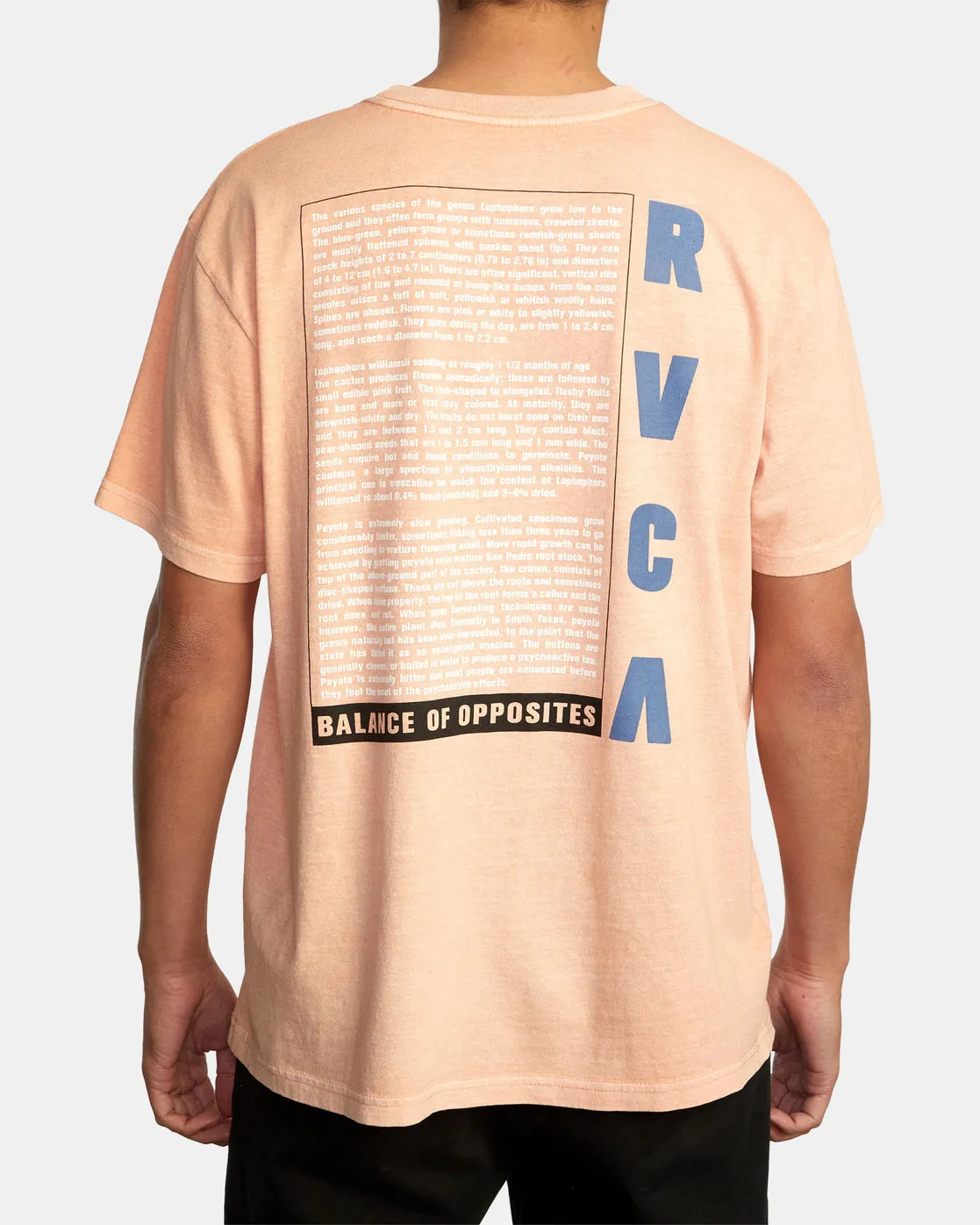 Lophophora Tee - Peach