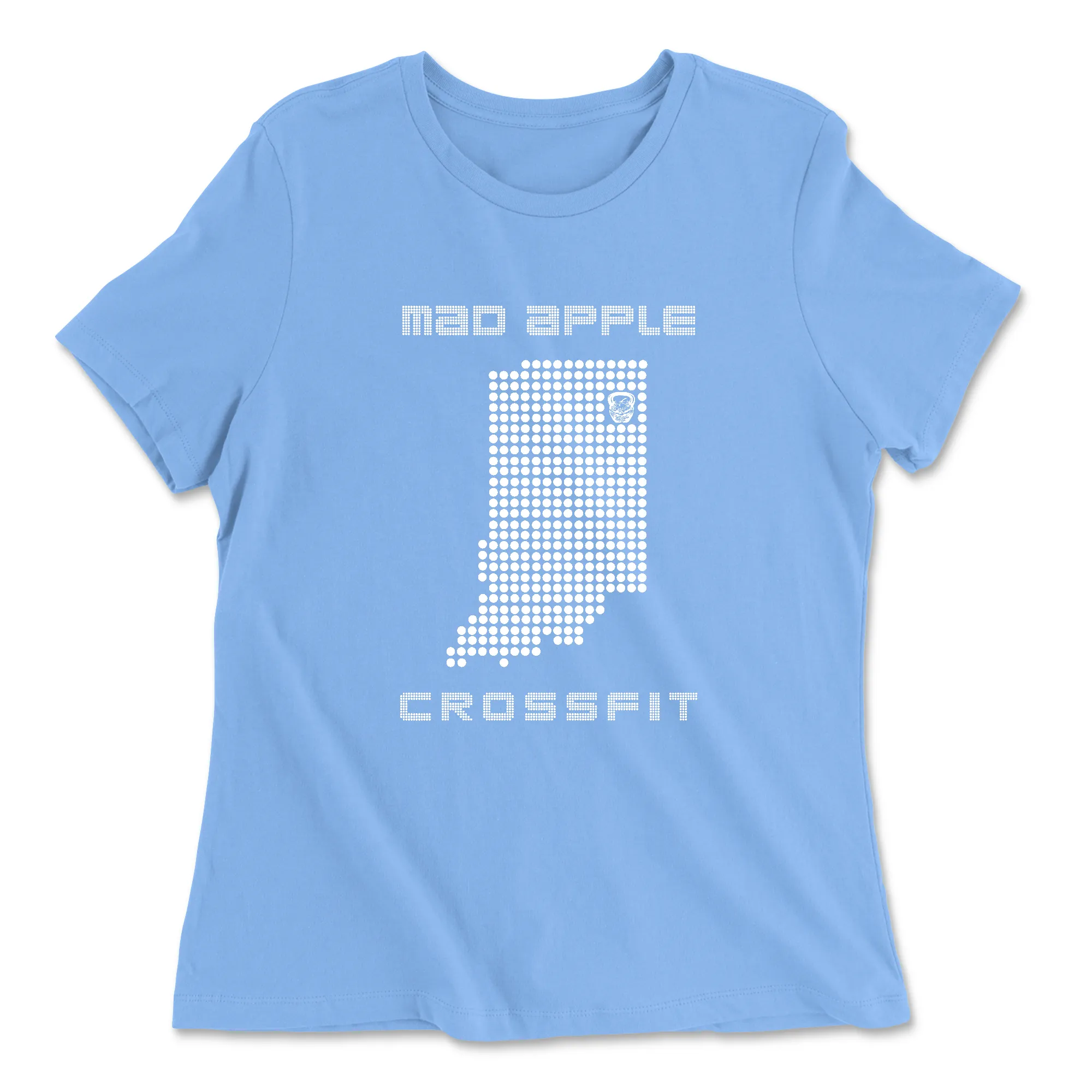 Mad Apple CrossFit Indiana Womens - Relaxed Jersey T-Shirt