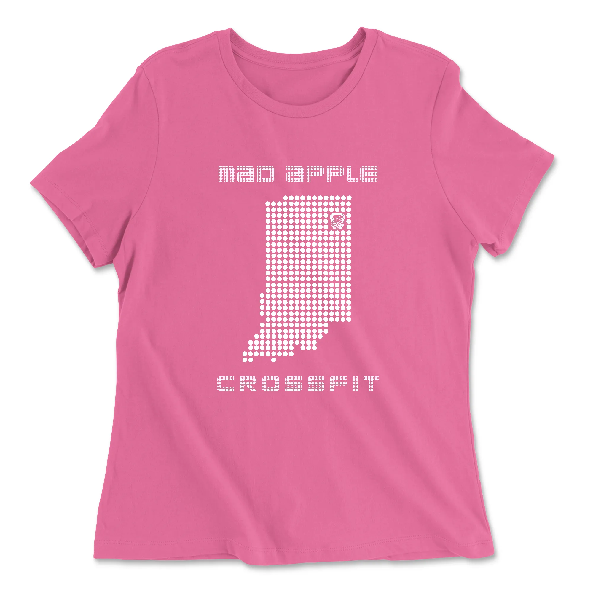 Mad Apple CrossFit Indiana Womens - Relaxed Jersey T-Shirt