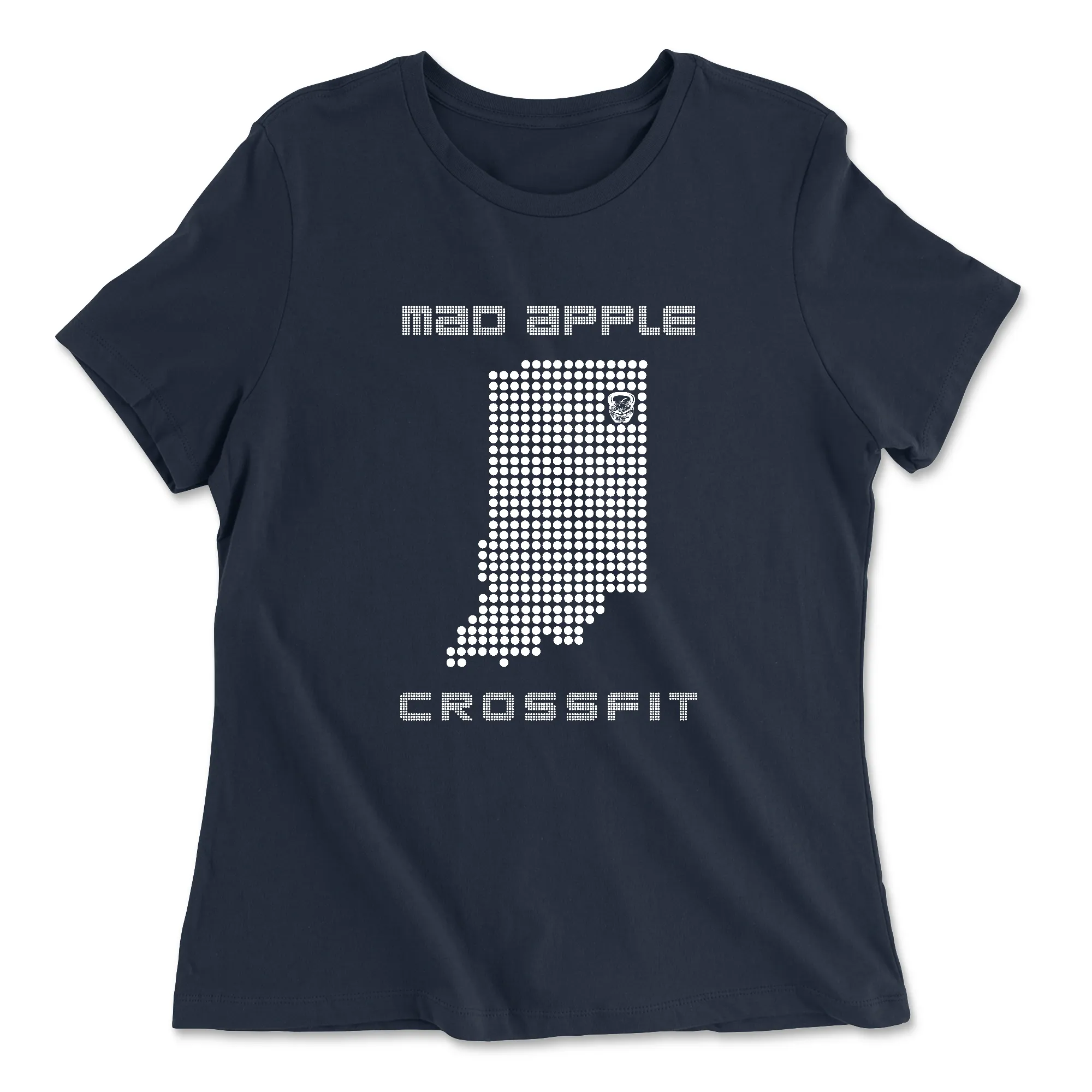 Mad Apple CrossFit Indiana Womens - Relaxed Jersey T-Shirt