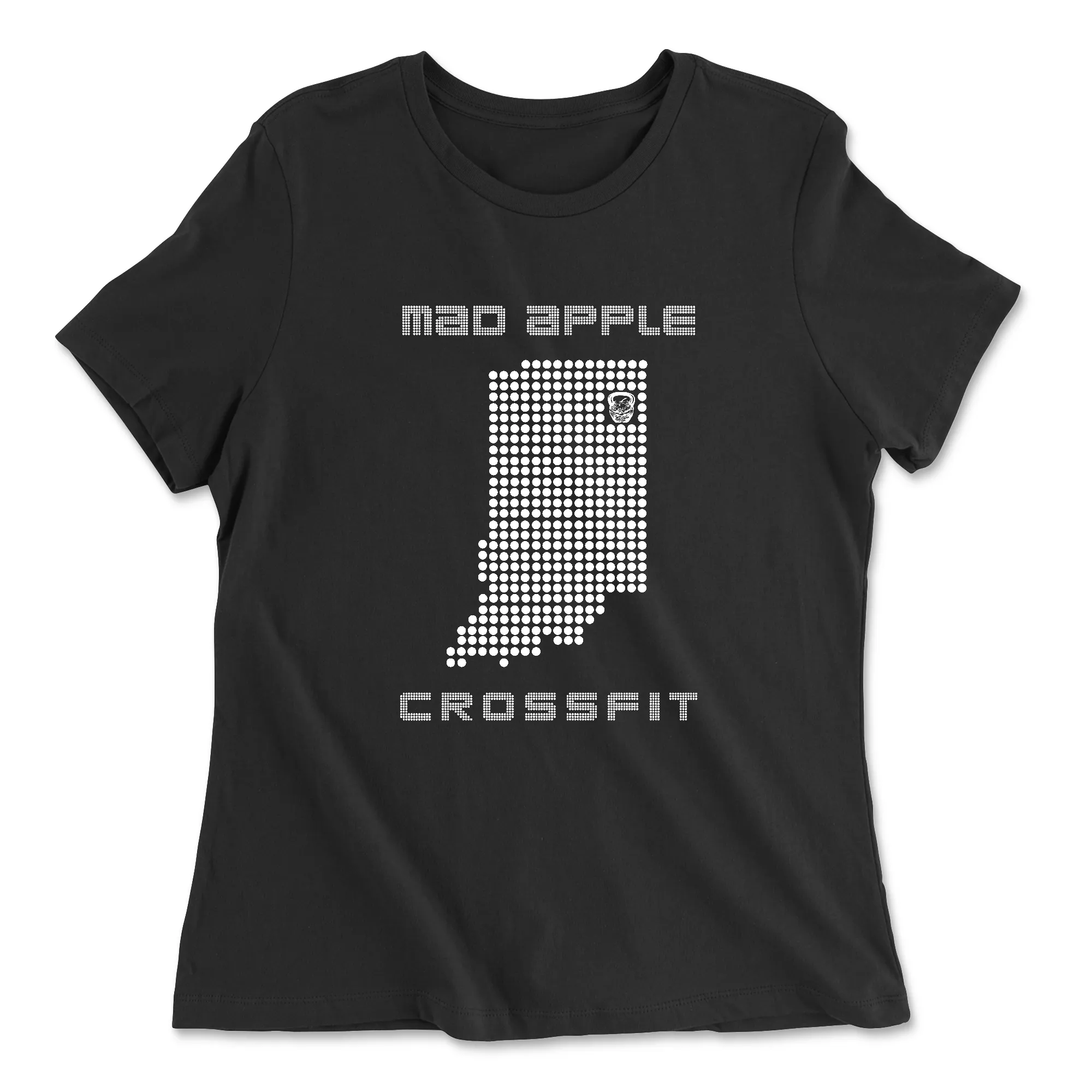 Mad Apple CrossFit Indiana Womens - Relaxed Jersey T-Shirt