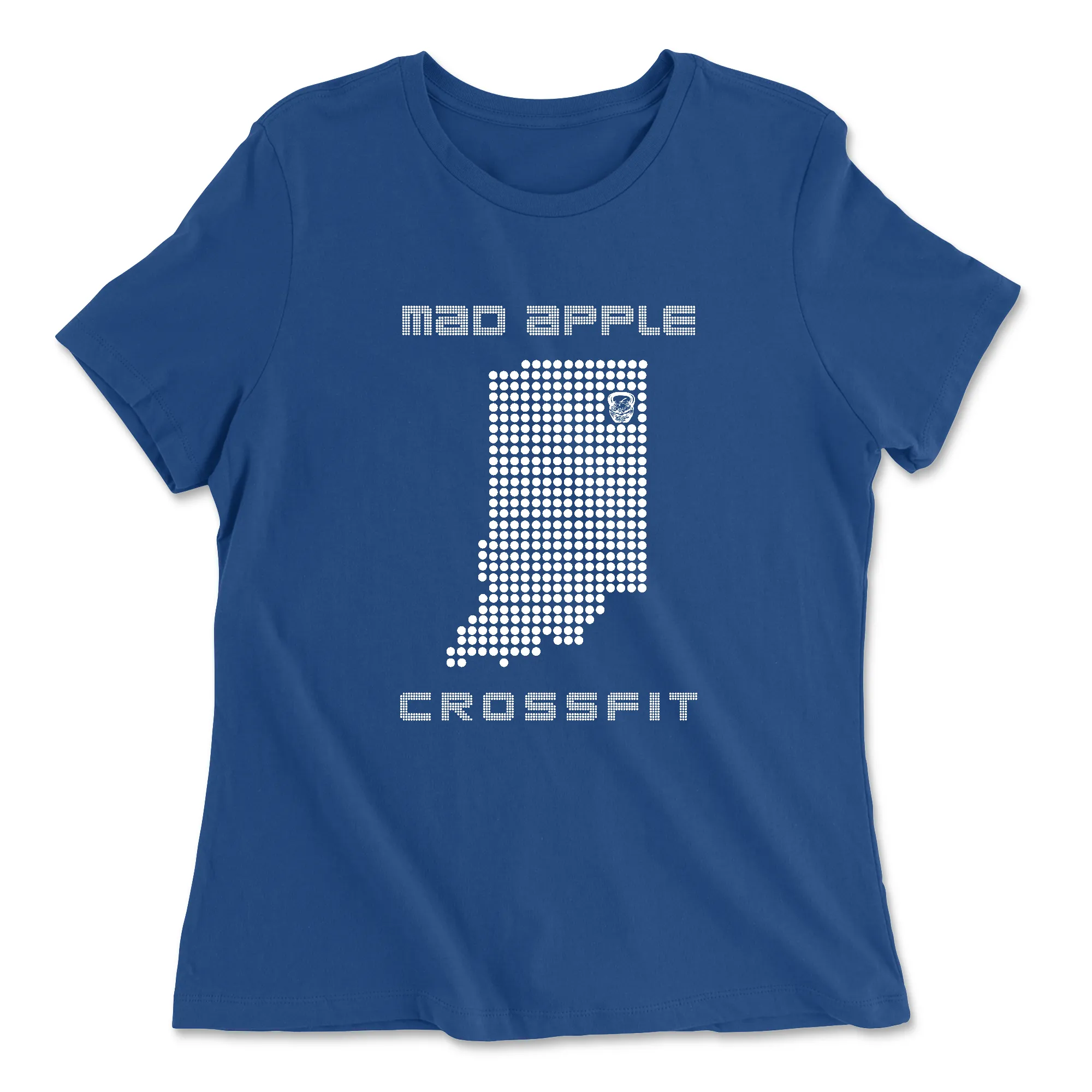 Mad Apple CrossFit Indiana Womens - Relaxed Jersey T-Shirt