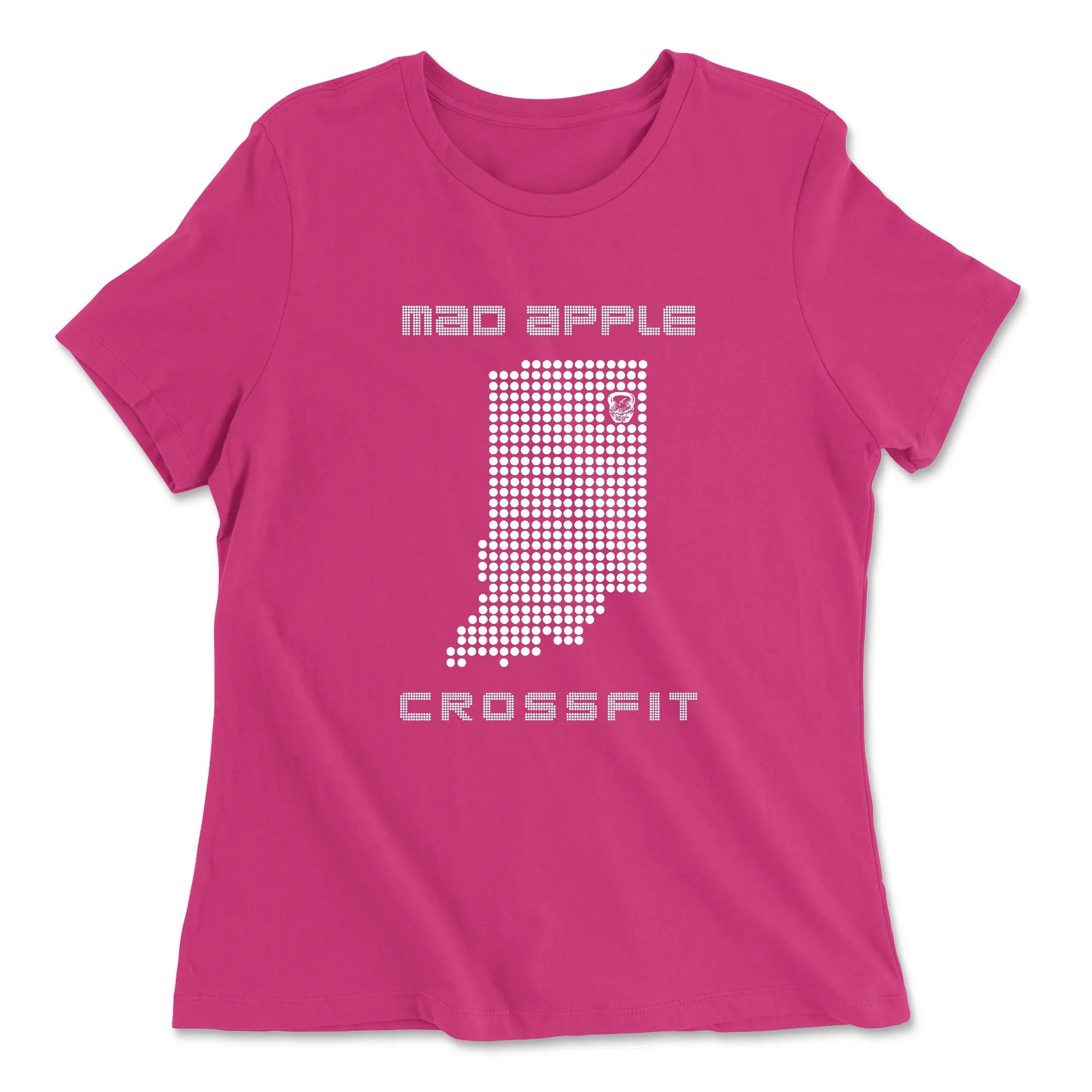 Mad Apple CrossFit Indiana Womens - Relaxed Jersey T-Shirt