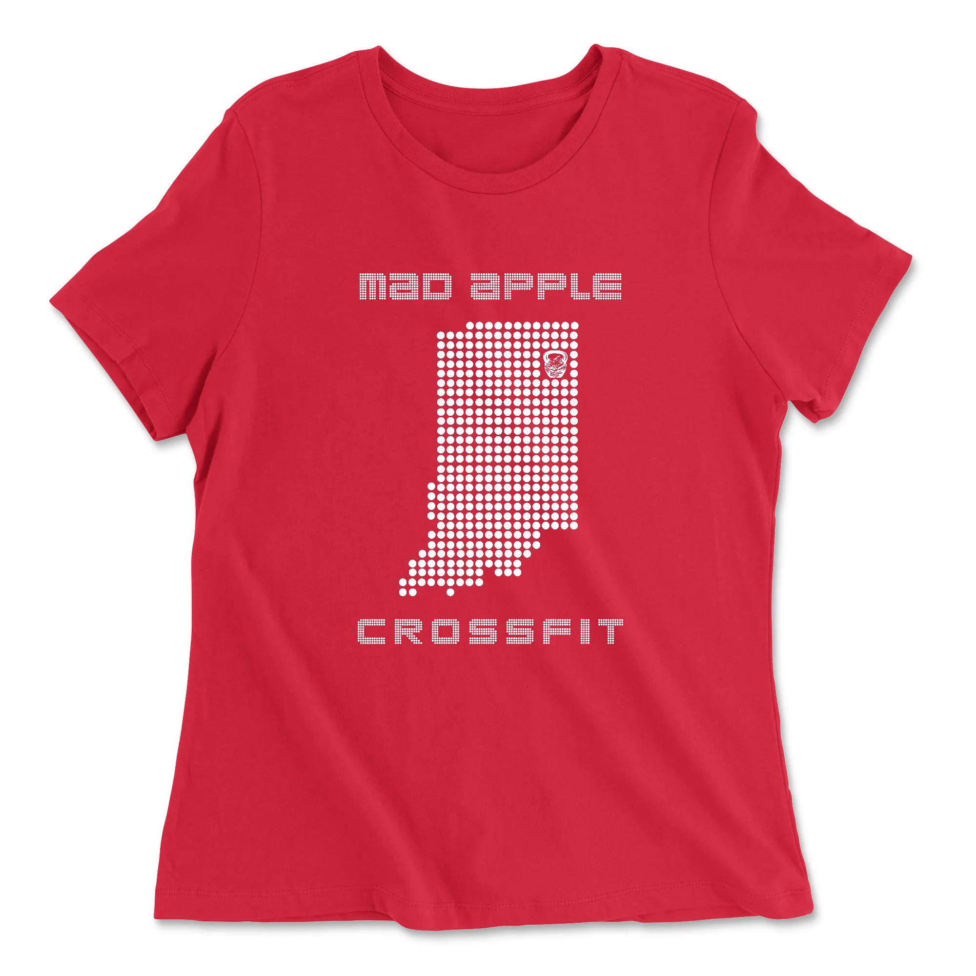 Mad Apple CrossFit Indiana Womens - Relaxed Jersey T-Shirt
