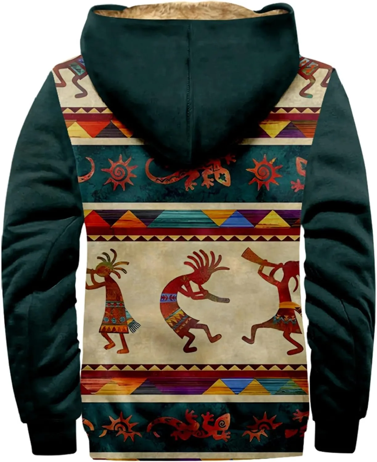 Men's Fashion Novelty Sweatshirts Long Sleeve Zipper Hooded Comfortable Coat Jacket for Men