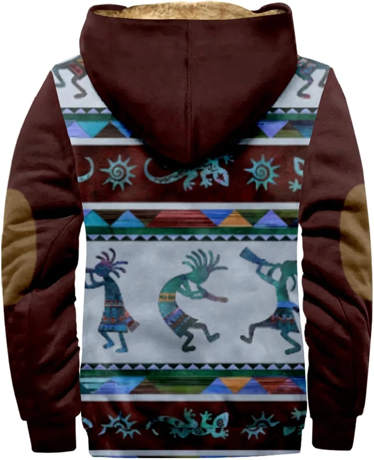 Men's Fashion Novelty Sweatshirts Long Sleeve Zipper Hooded Comfortable Coat Jacket for Men