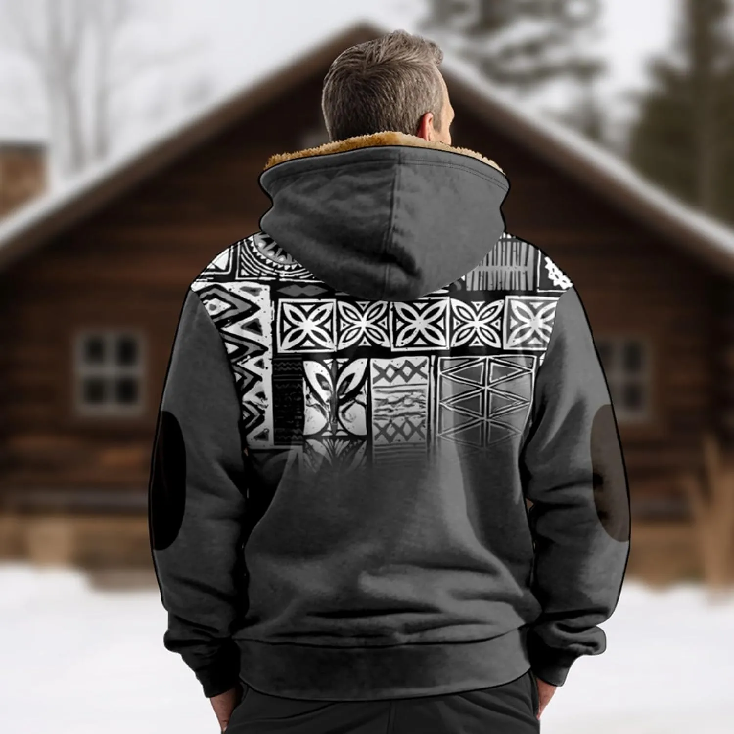 Mens Lightweight Jacket Coats Long Sleeve Zipper Hooded Comfortable Coat Novelty Sweatshirts for Men