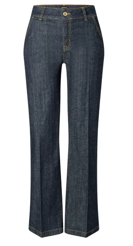 MORE AND MORE<BR>
Bootcut Jeans<BR>
Denim Blue<BR>