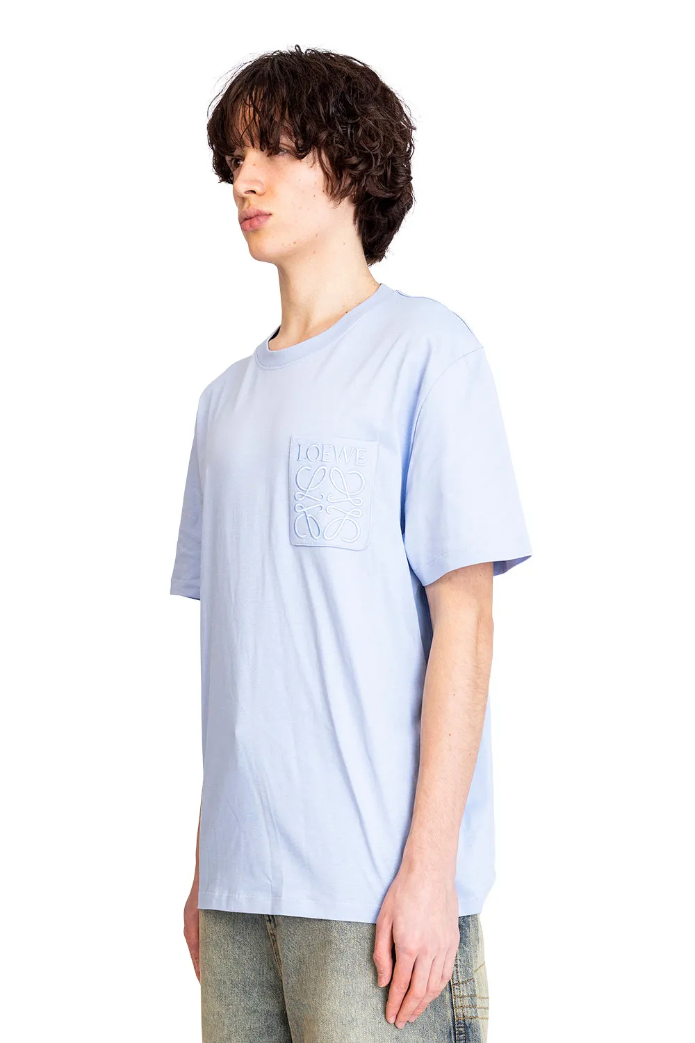 RELAXED FIT T-SHIRT LIGHT BLUE