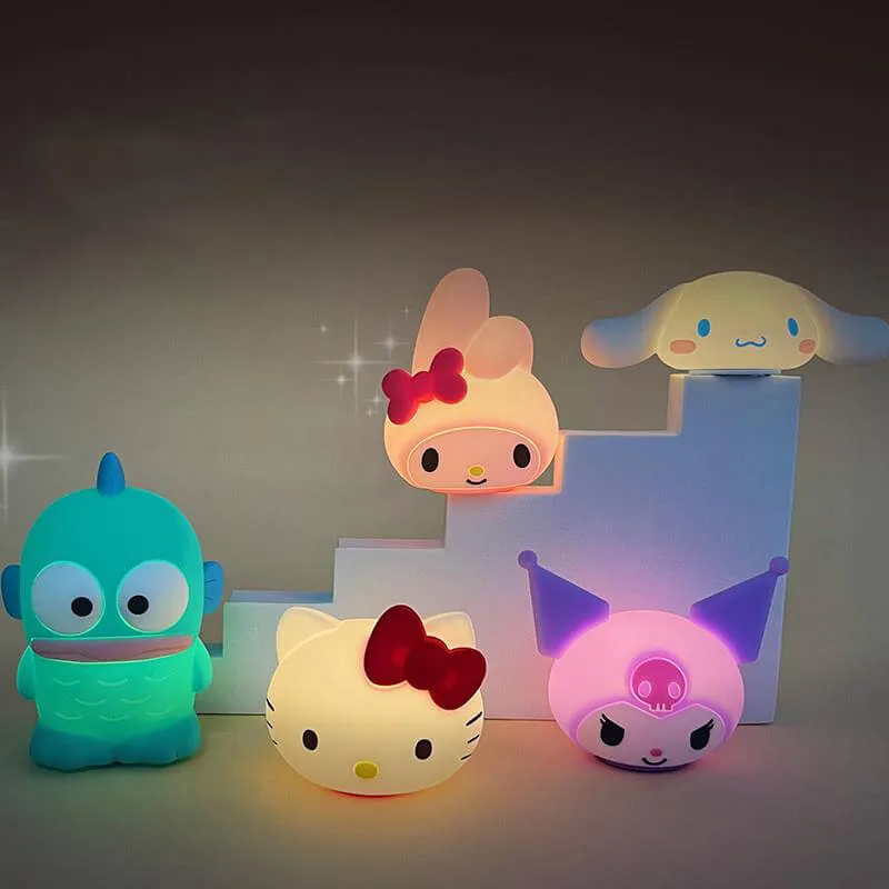 Sanrio Character Die-cut Face Mini Led Night Light