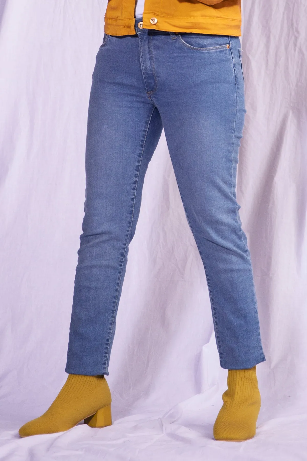 Skinny Fit Light Wash Jeans  - W21 - WDJ0003