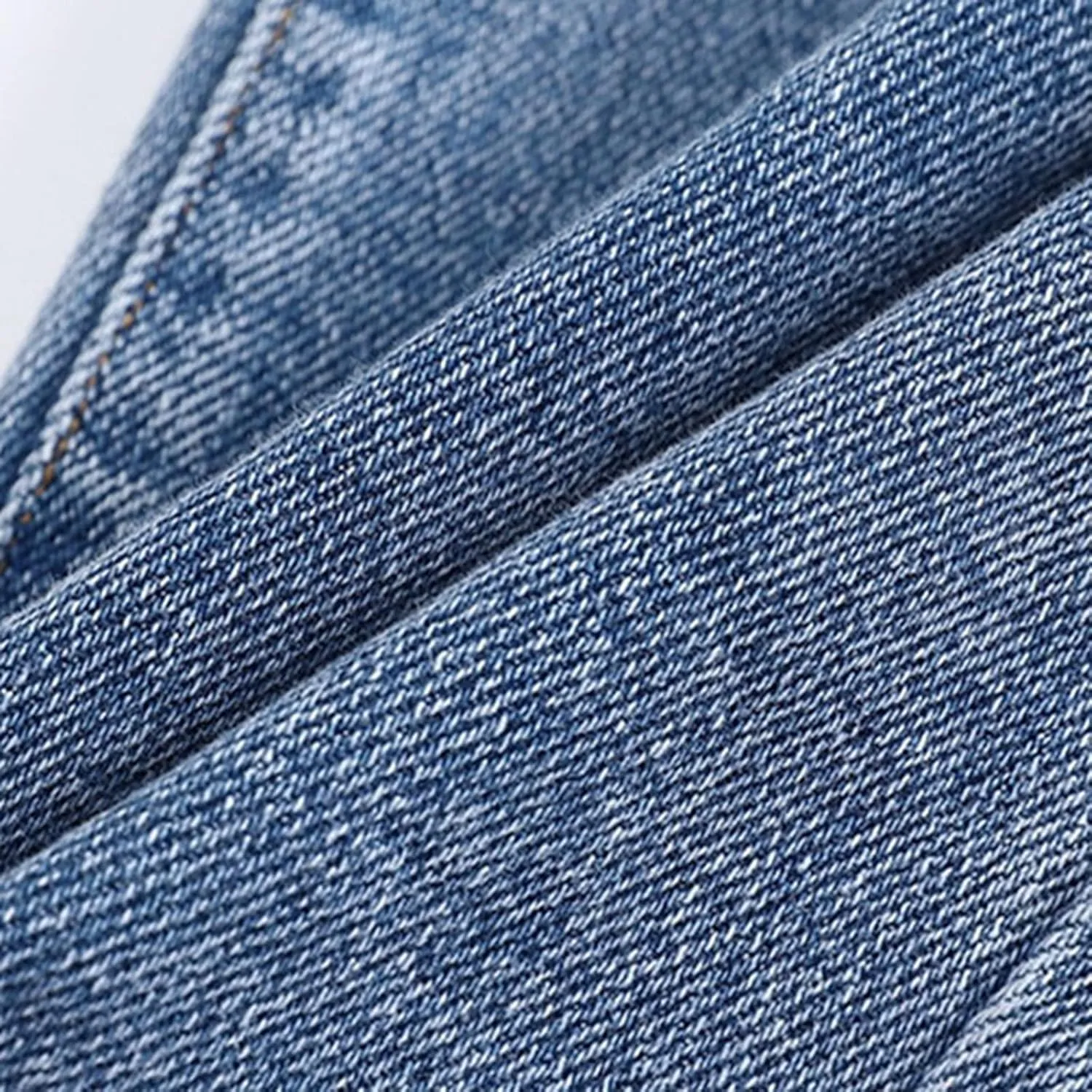 Straight Leg Jeans for Girls High Waisted Jeans Baggy Pants Hem Loose Stretchy Kids Cropped Wide Leg Jeans